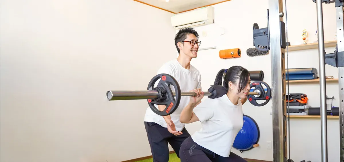 BODYMAKE GYM START 西田 孝徳さんのトレーニング指導
